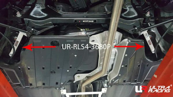 Ultra Racing UR-RS4-3680P Rear Lower Side Bar – Honda Accord