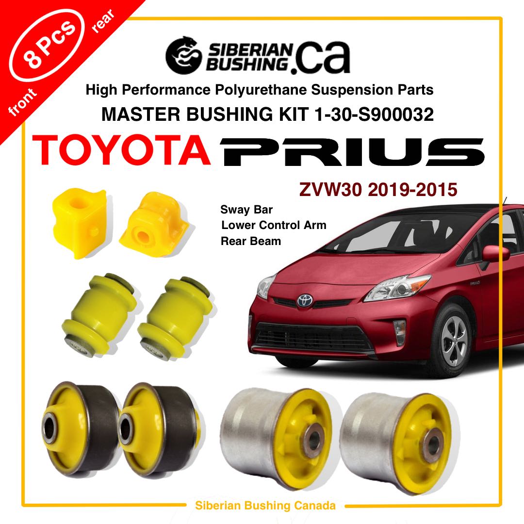 Siberian Bushing Toyota Prius ZVW30 ZVW35 master bushing kit 1-30-S900032