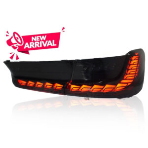 Eagle Eyes TL-049-BMW-1 — BMW 3 SERIES G20 2019-2021 LED SEQUENTIAL SIGNAL WELCOME LIGHT GTS STYLE SMOKE TAILLAMP