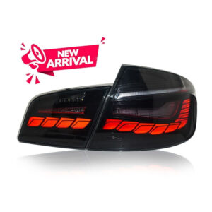Eagle Eyes TL-070-BMW — BMW 5 SERIES F10 2010-2017 LED SEQUENTIAL SIGNAL SMOKE WELCOME LIGHT GTS STYLE COMPATIBLE PRE FACELIFT & FACELIFT MODEL TAILLAMP