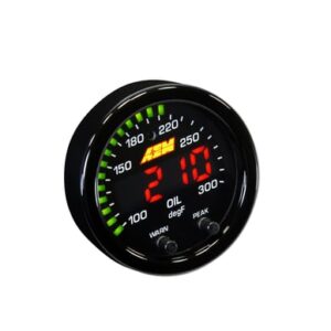 AEM 30-0302 official X Series gauge photograph