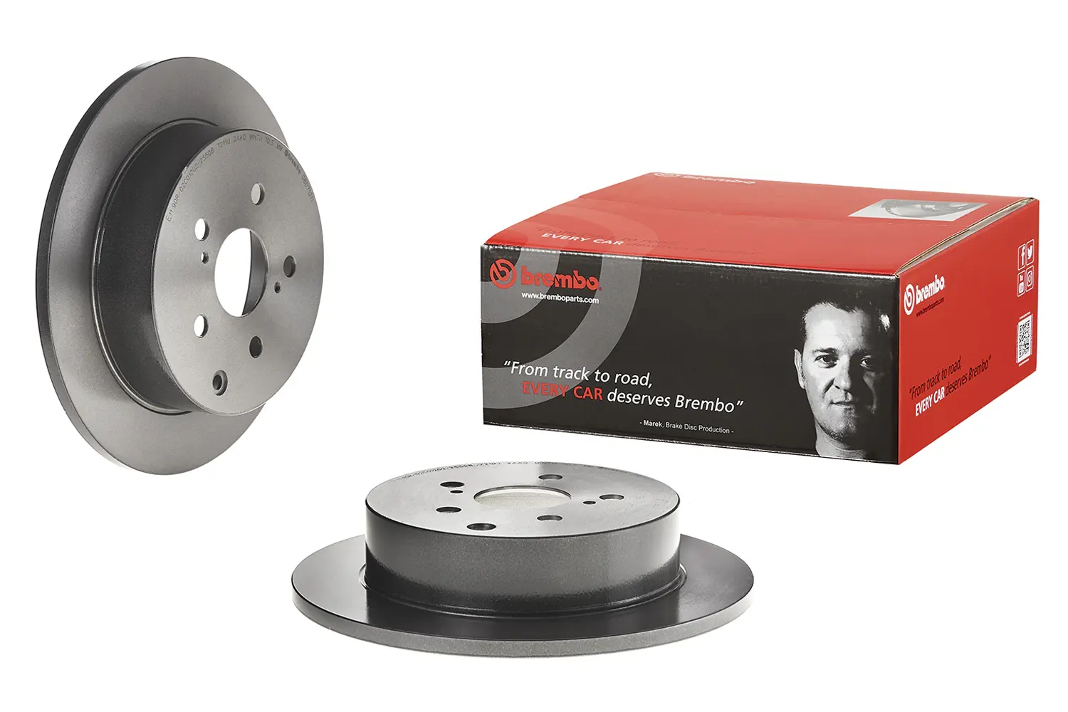 Brembo 08.D712.11 Prime Rear Brake Disc