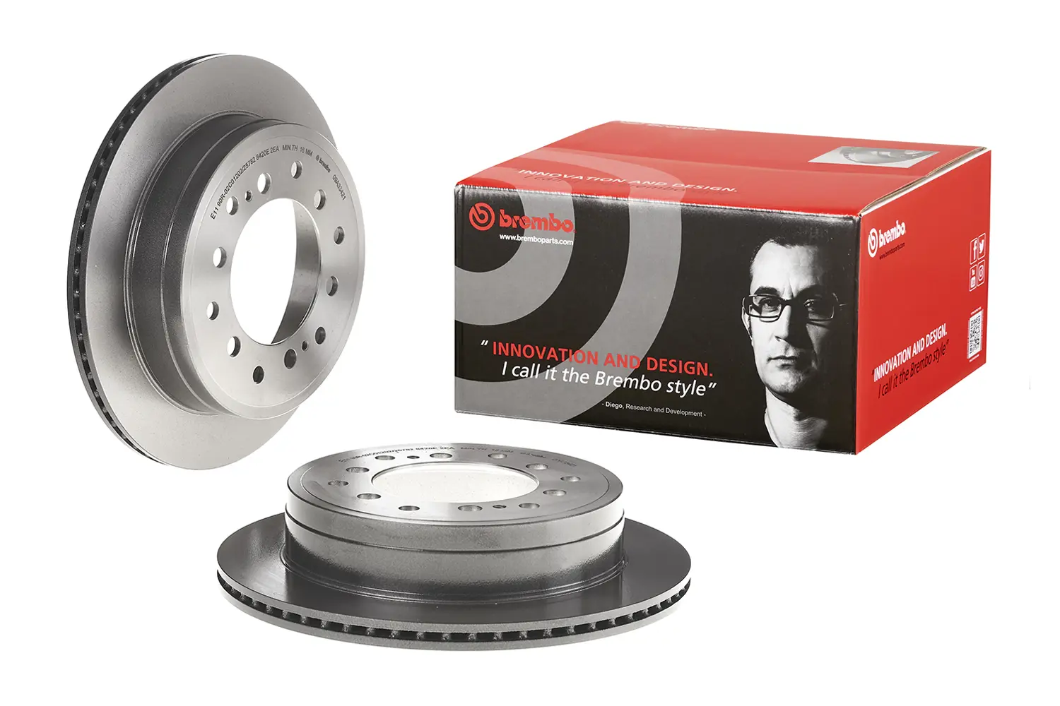 Brembo 09.A334.21 Prime Rear Brake Disc
