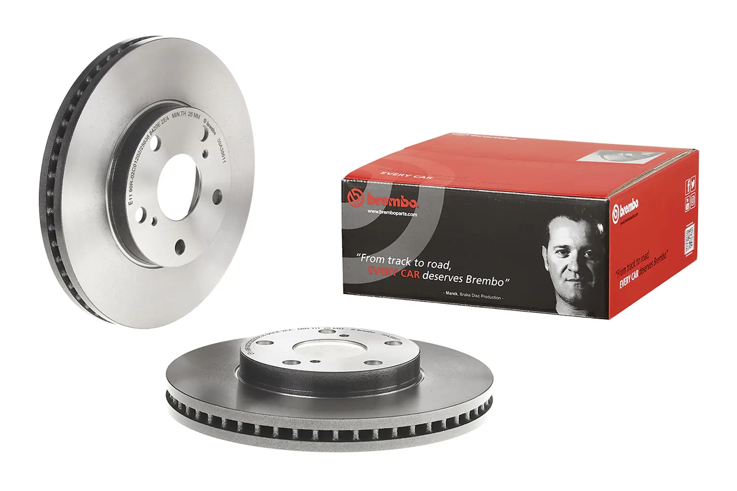 Brembo 09.A386.11 Prime Front Brake Disc