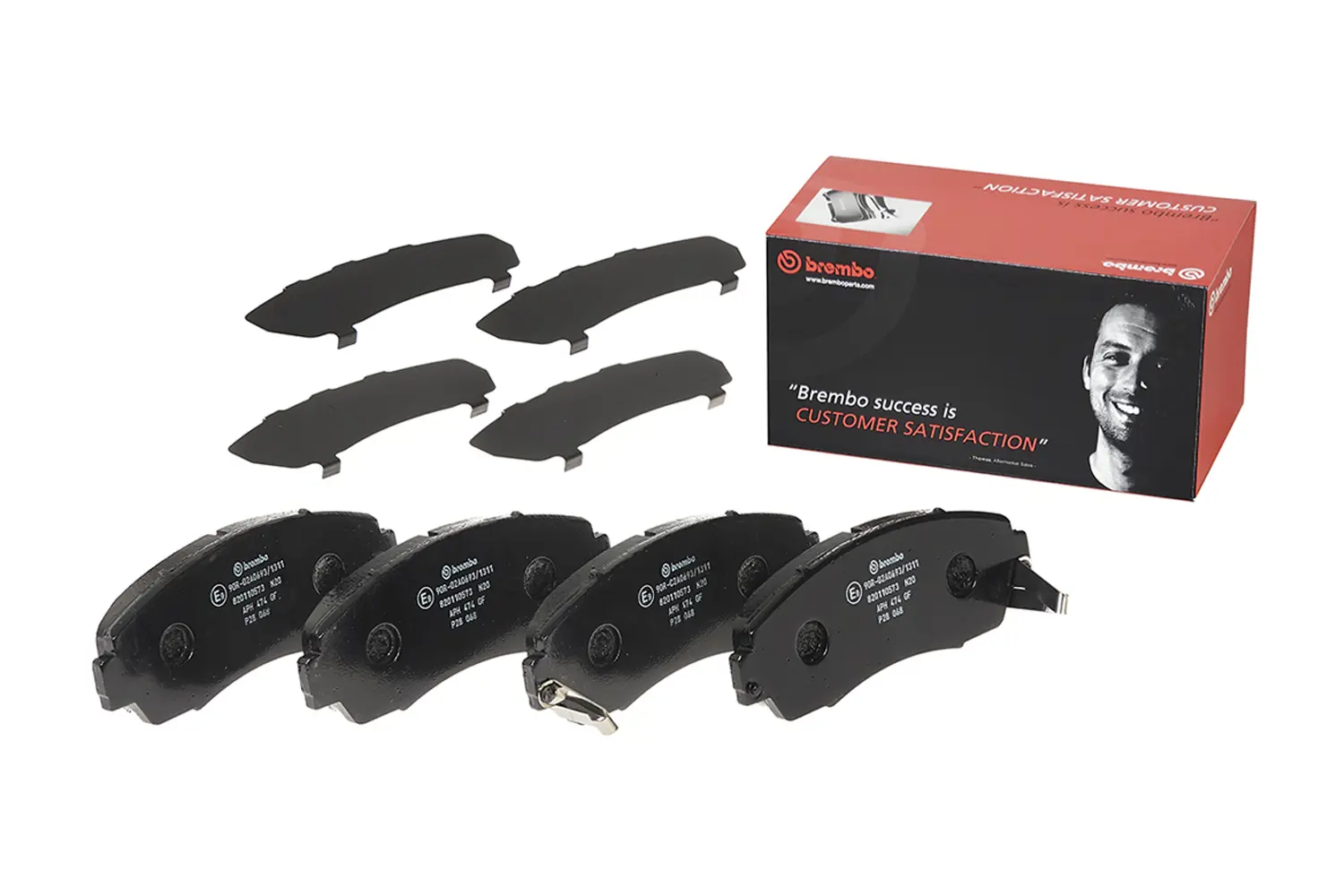 Brembo P 28 068 Prime Front Brake Pads – Honda CR-V RW2 Akebono