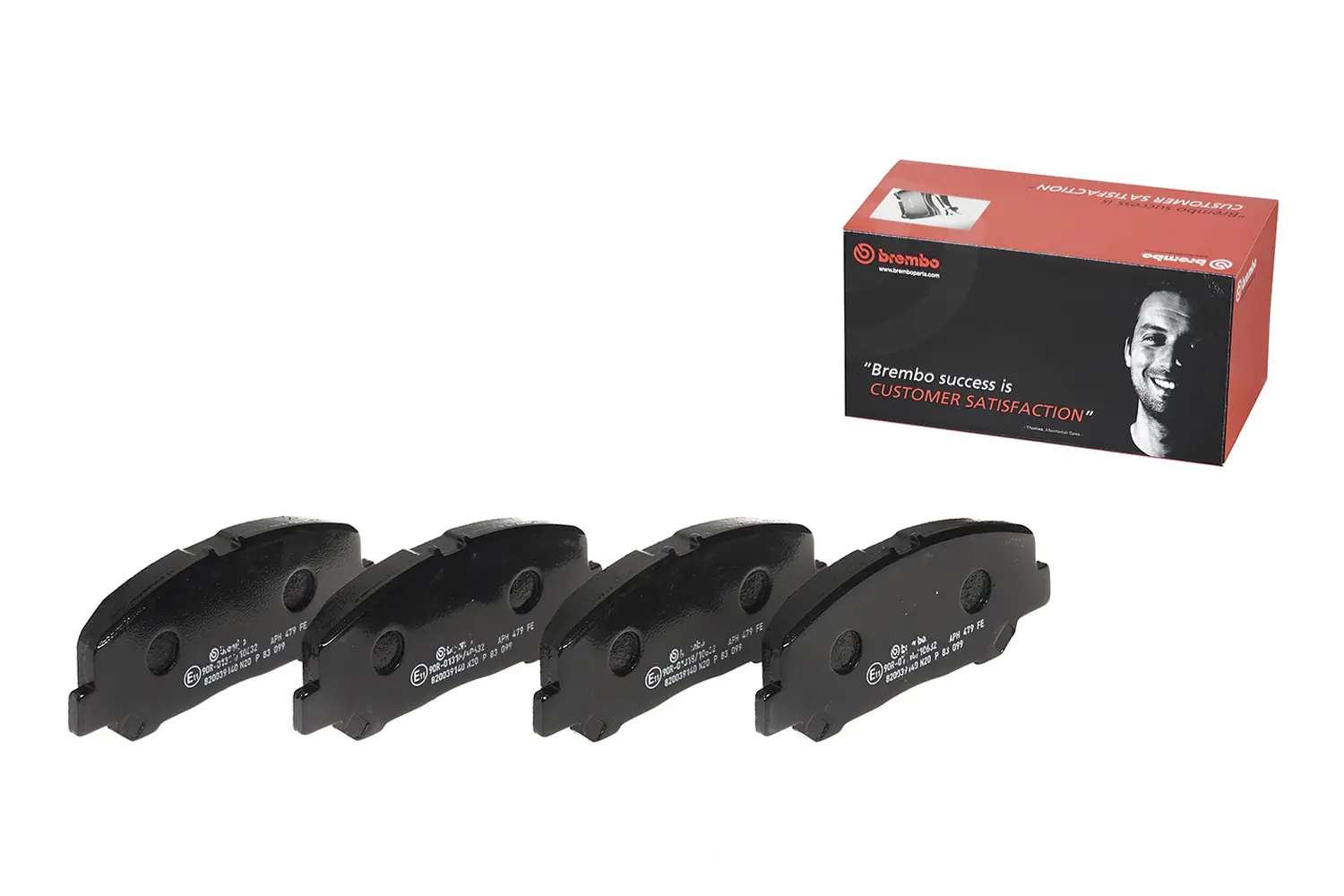Brembo P83099 Prime Front Brake Pads