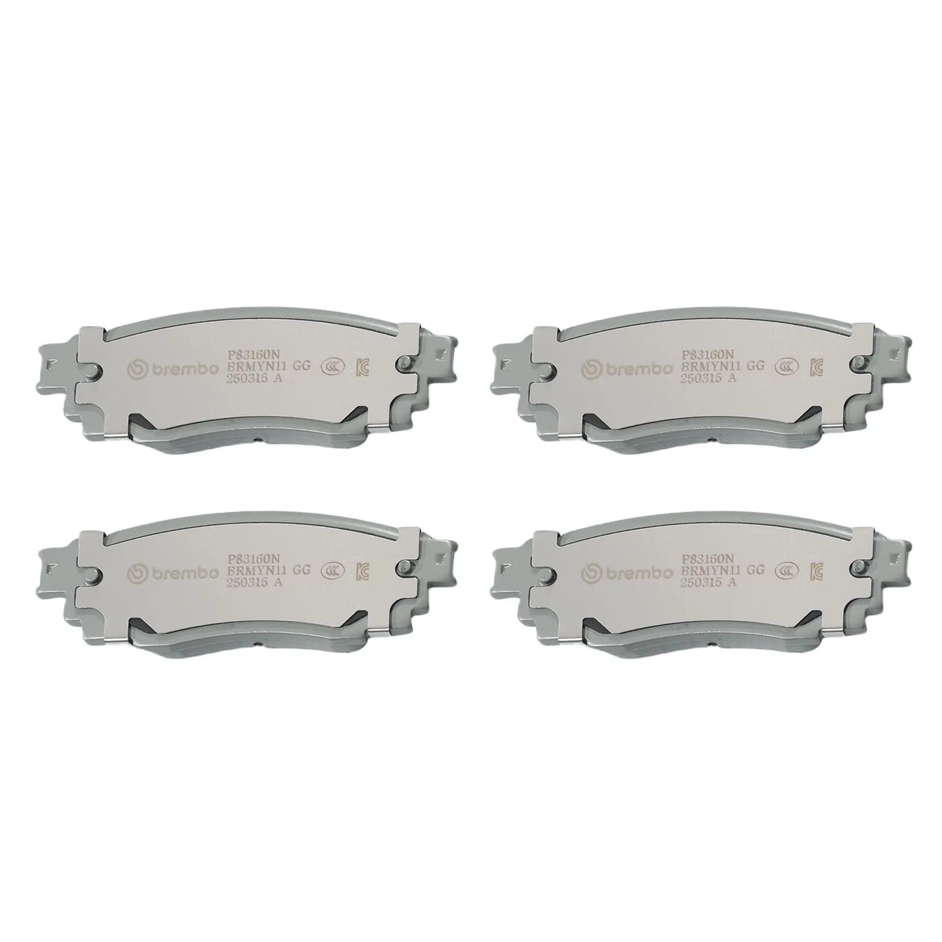 Official Brembo brake part P83160N
