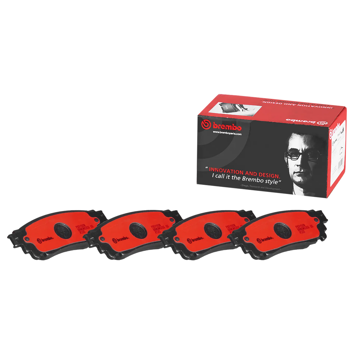 Brembo Rear Brake Pad P83166N