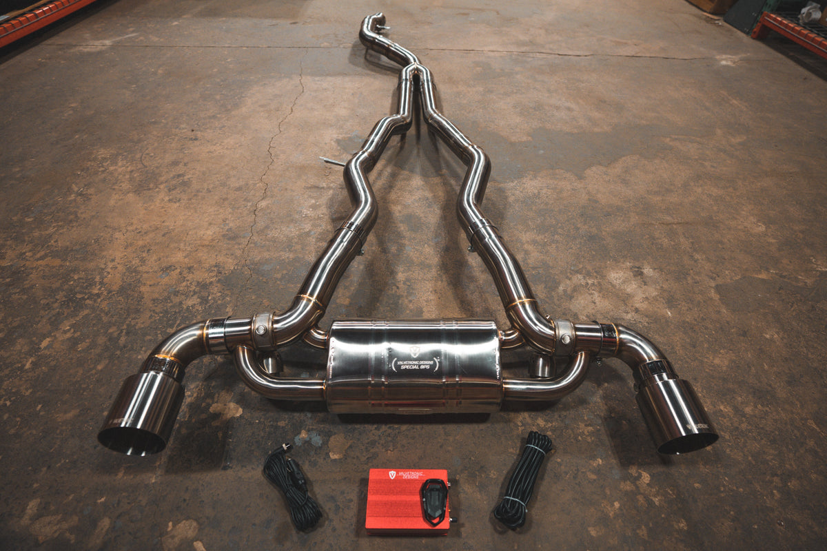 Toyota Supra A90 / A91 Valved Sport Exhaust System — manufacturer product image