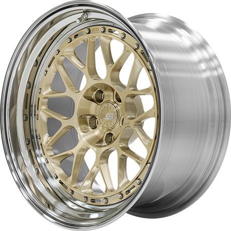 BC Forged MHK519 modular forged wheel design