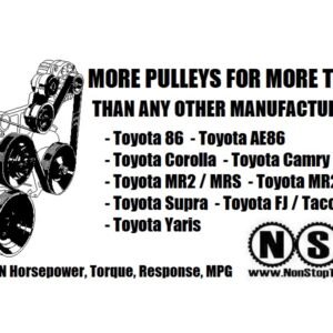 2005 - 2015 Toyota FJ / Tacoma / XRunner TRD SC Pulley NST06173