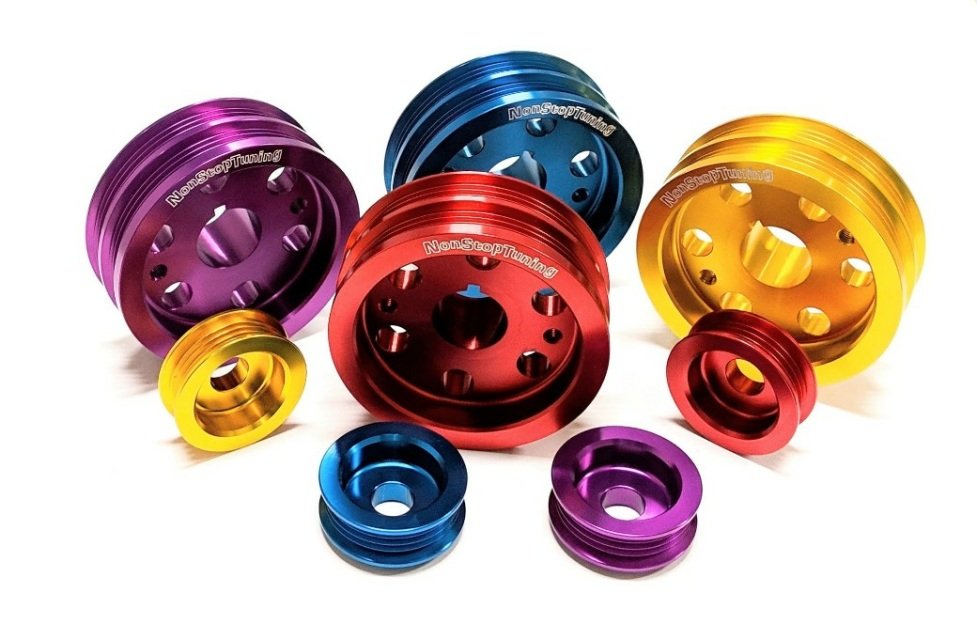 NonStopTuning Toyota 3E 4E 5E crank pulley NST05015K