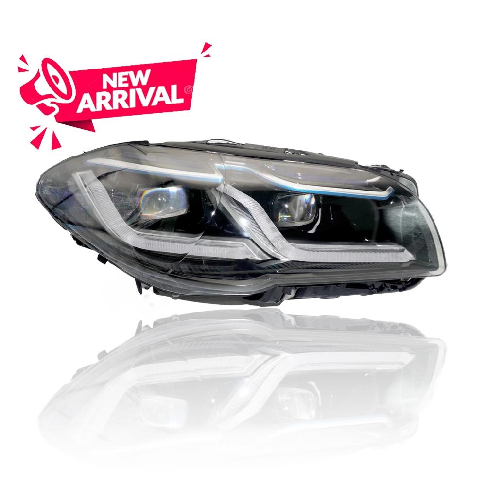 Eagle Eyes HL-053-BMW — BMW 5 SERIES F10 F18 2010-2017 PROJECTOR LED HI-LO BEAM DRL G38 STYLE HEADLAMP